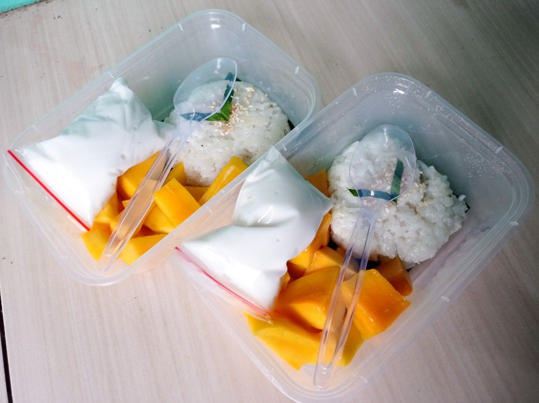 Mango Sticky Rice, Food & Drinks, Instant Food on Carousell