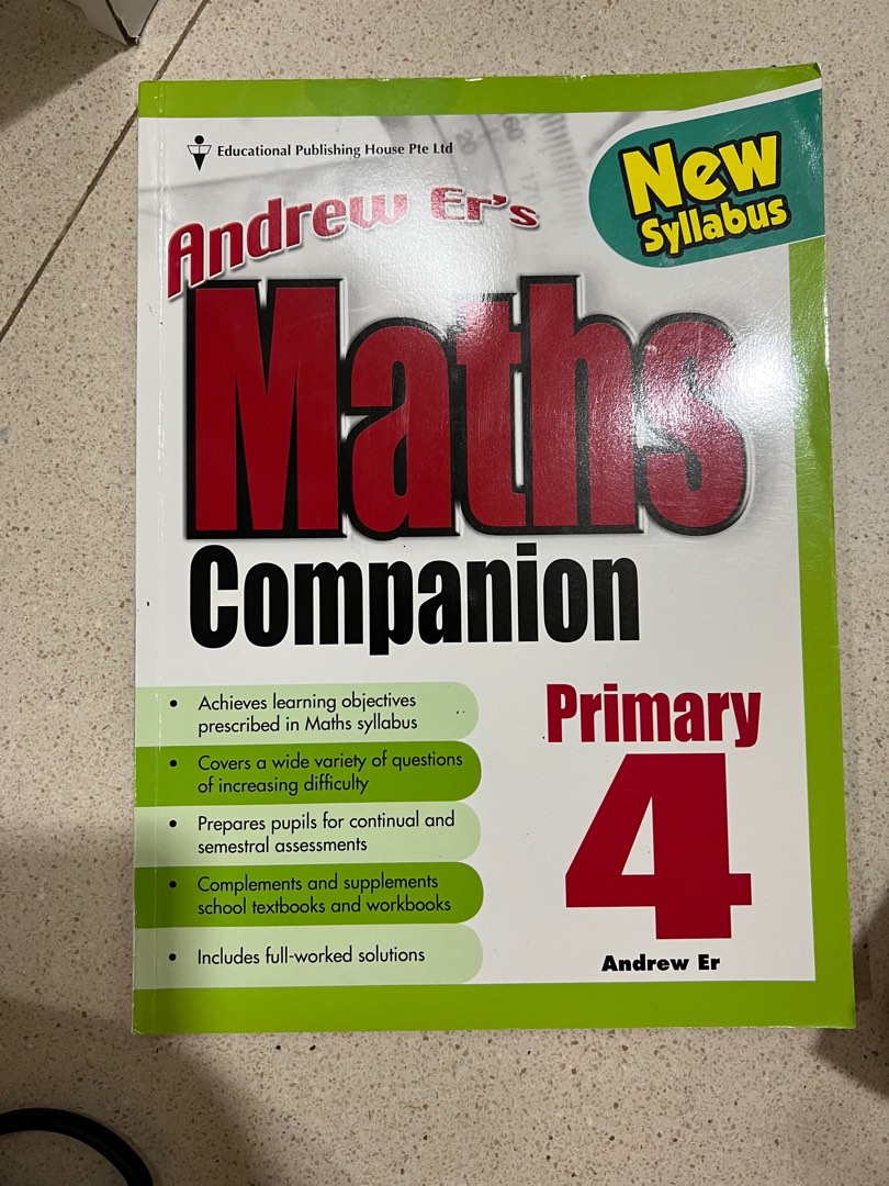 Math companion andrew er s primary 4 hobbies toys books