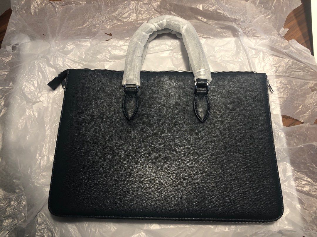 Maverick & Co. Leather Briefcase, Men's Fashion, Bags, Briefcases on