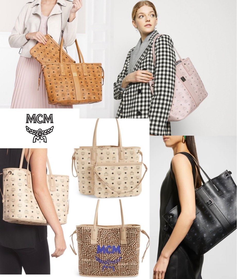 Mcm reversible liz shopper outlet