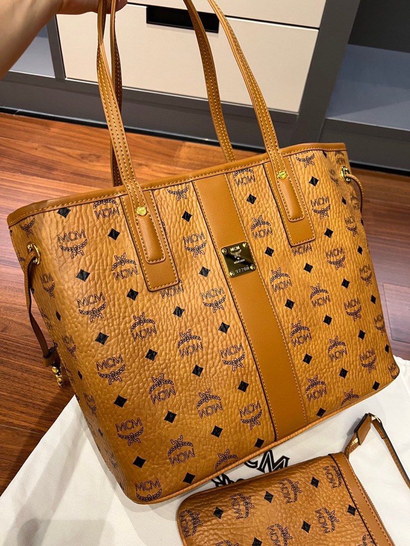 Mcm liz sales tote medium