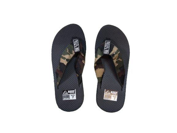 Men camouflage design in 2 colours green n blue slippers