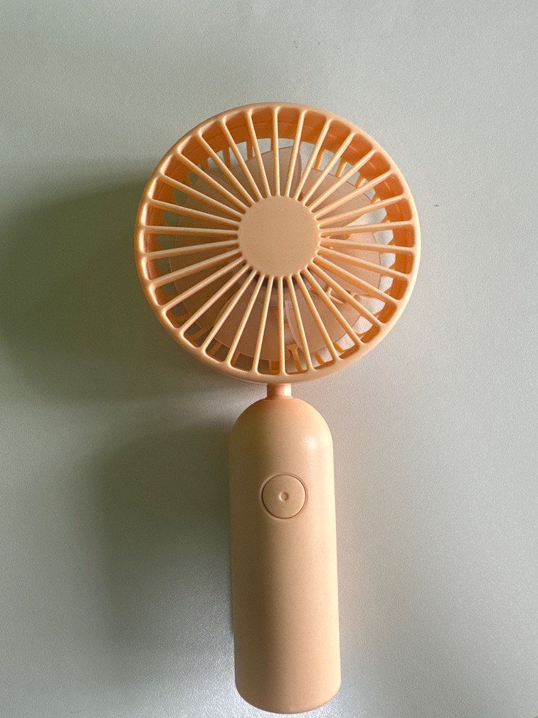 MINISO handheld fan, Furniture & Home Living, Lighting & Fans, Fans on