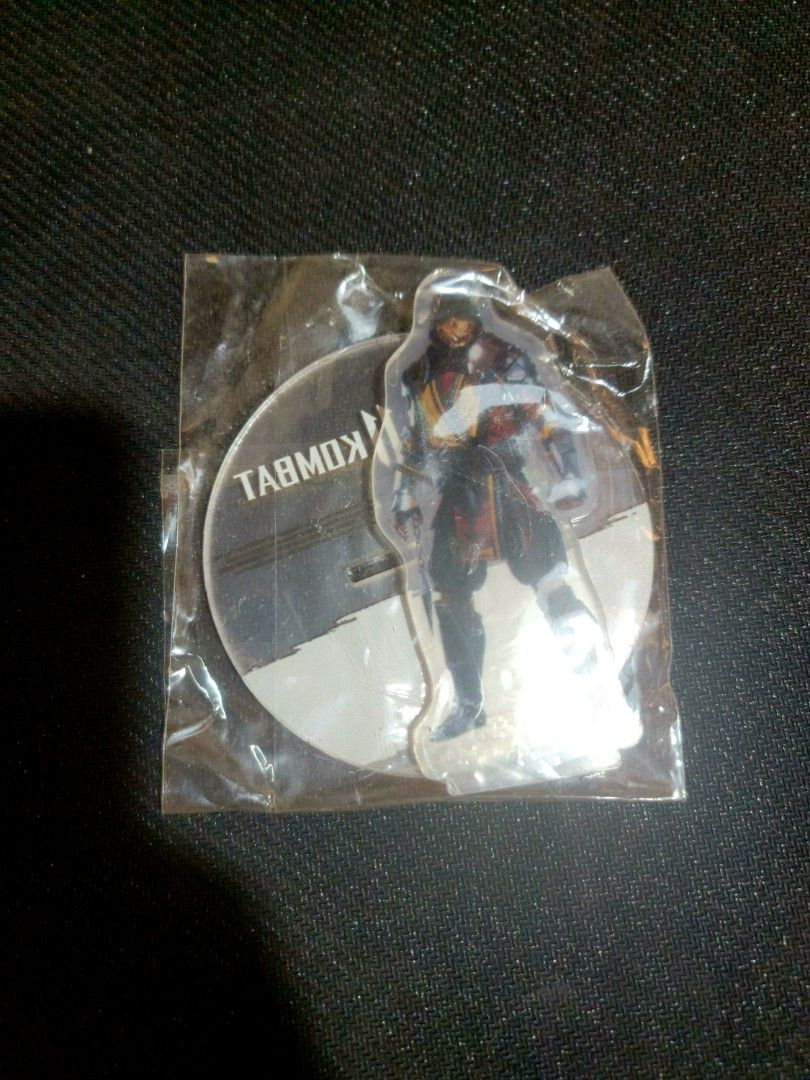 Mortal Kombat MK Scorpion Acrylic standee figurine, Hobbies & Toys