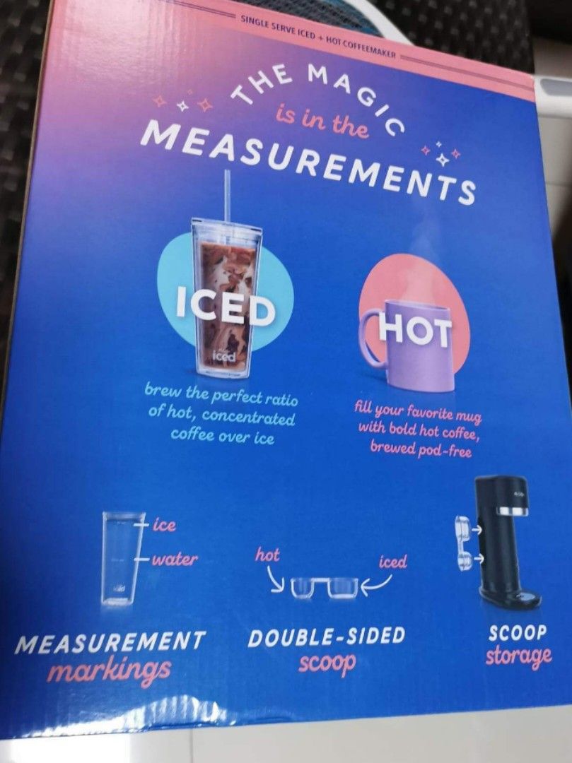 MR COFFEE ICED/HOT COFFEE MAKER, TV & Home Appliances, Kitchen