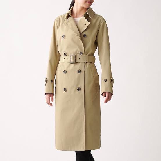 MUJI trench coat, Women's Fashion, Coats, Jackets and Outerwear on ...
