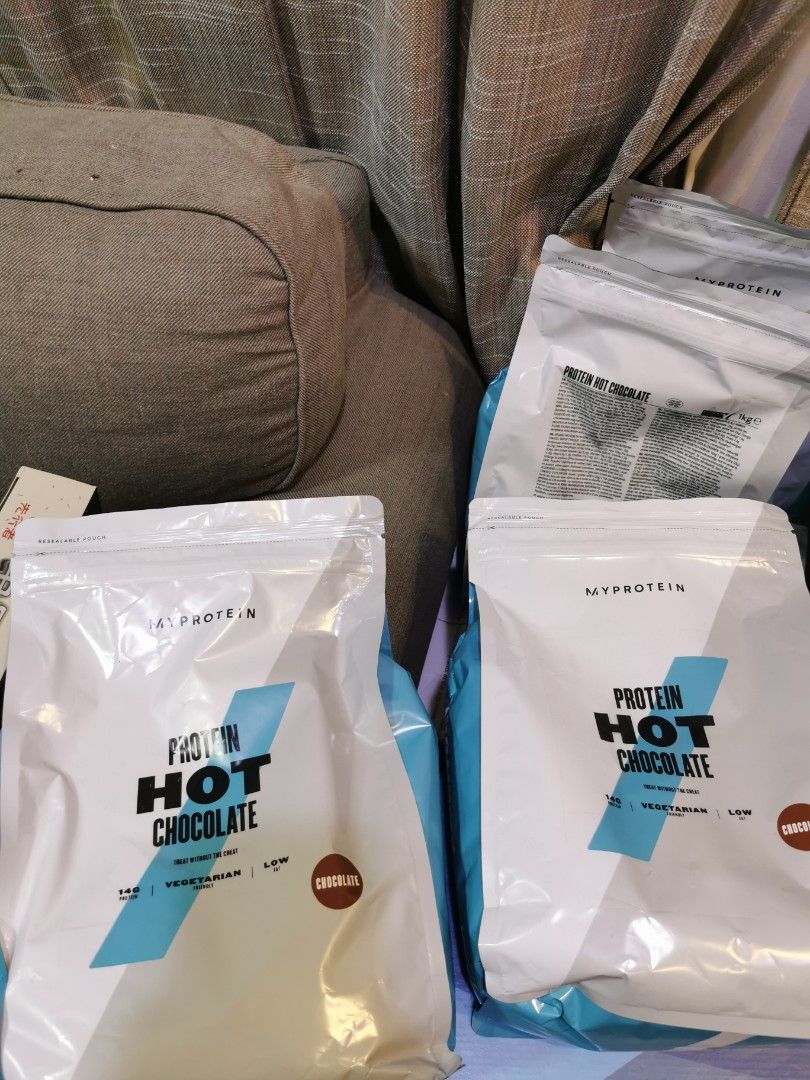 Myprotein 1kg hot chocloate, Health & Nutrition, Health Supplements