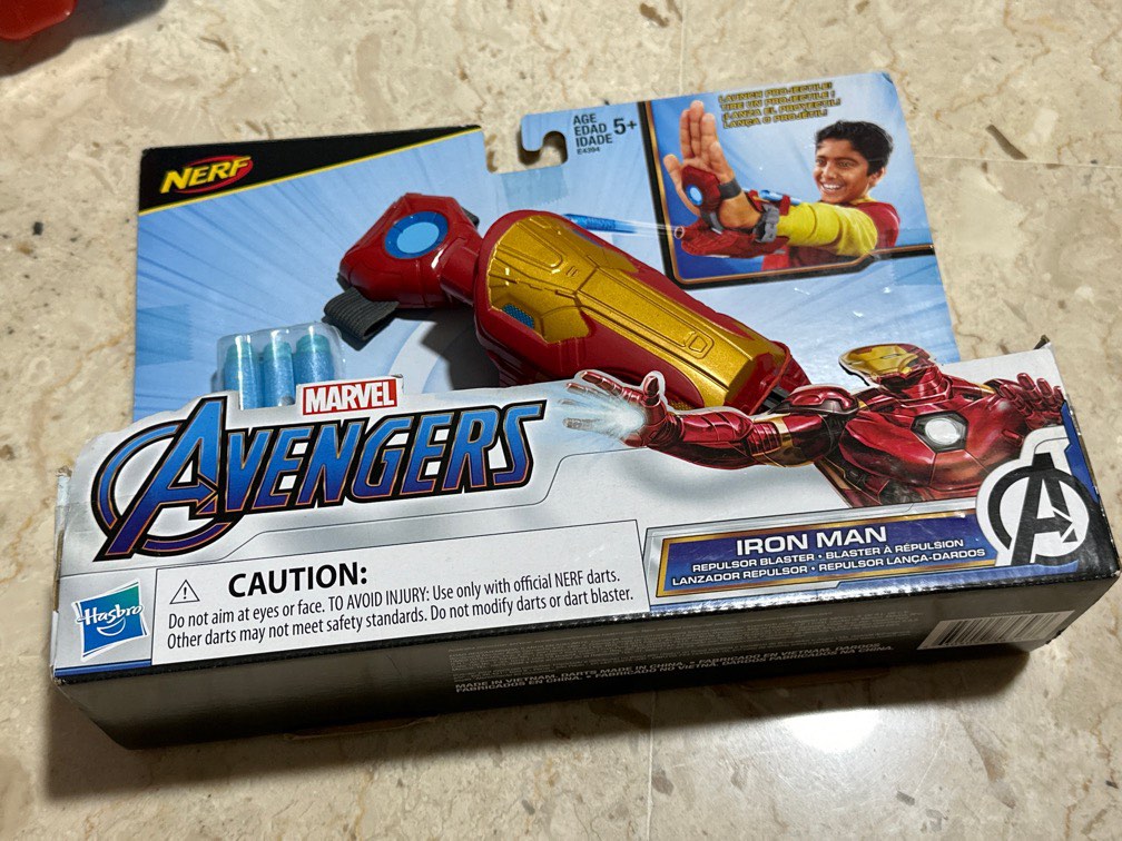 nerf marvel iron man
