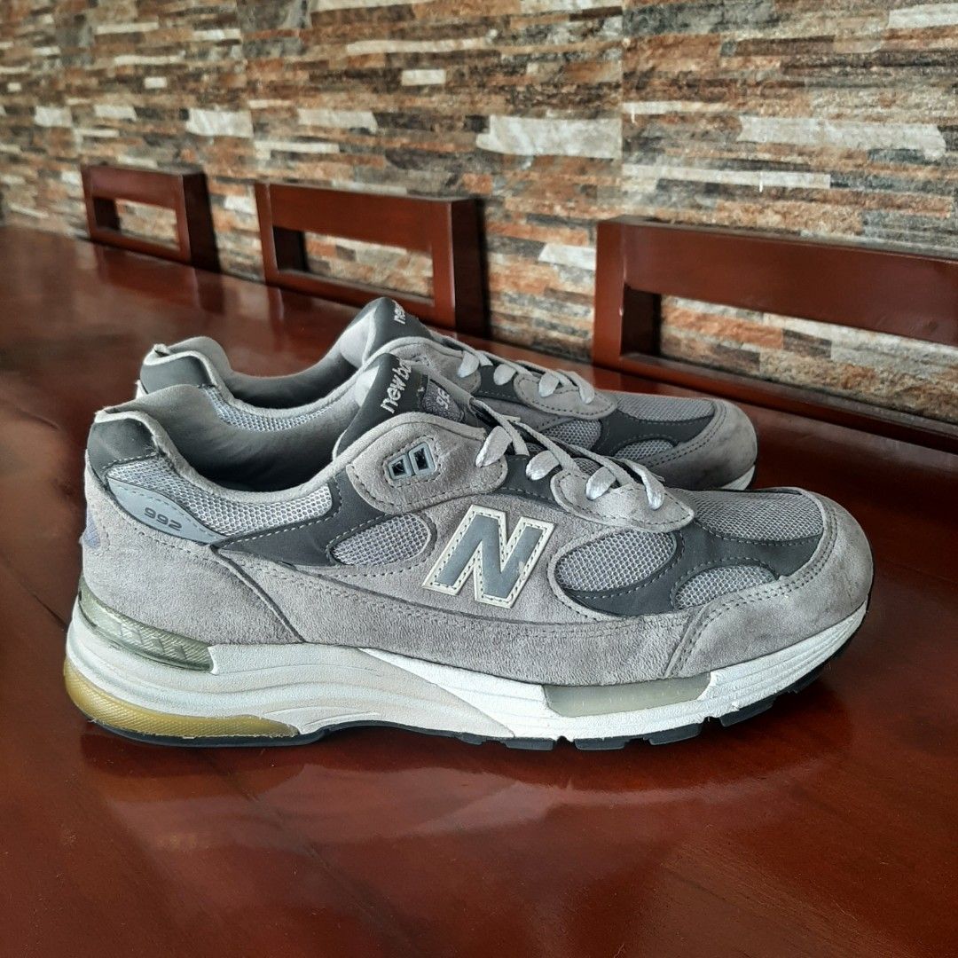 New Balance 992 Grey, Men's Fashion, Footwear, Sneakers on Carousell