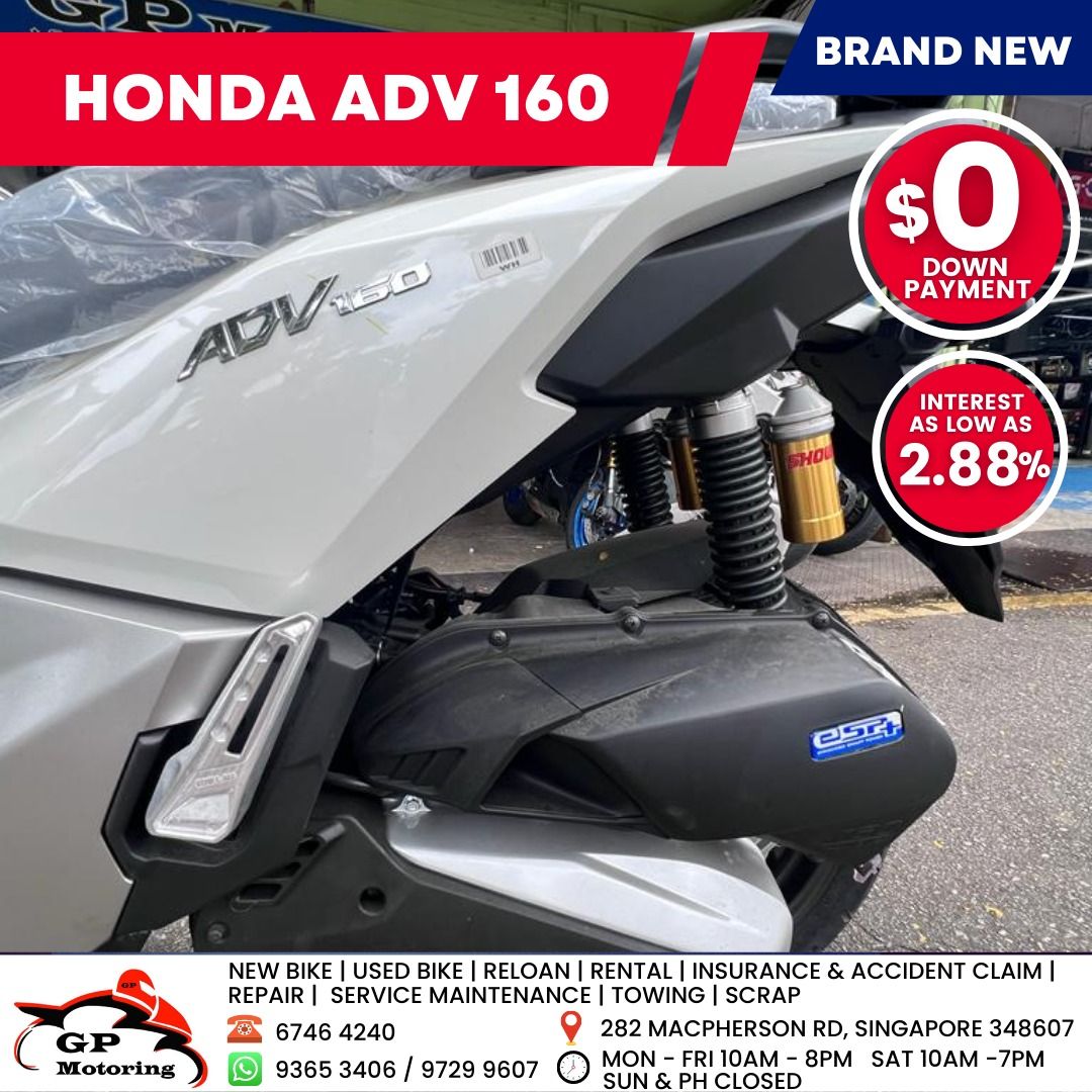 NEW HONDA ADV 160 | BRAND NEW BIKE | READY STOCK | AGENT UNIT | SCOOTER ...