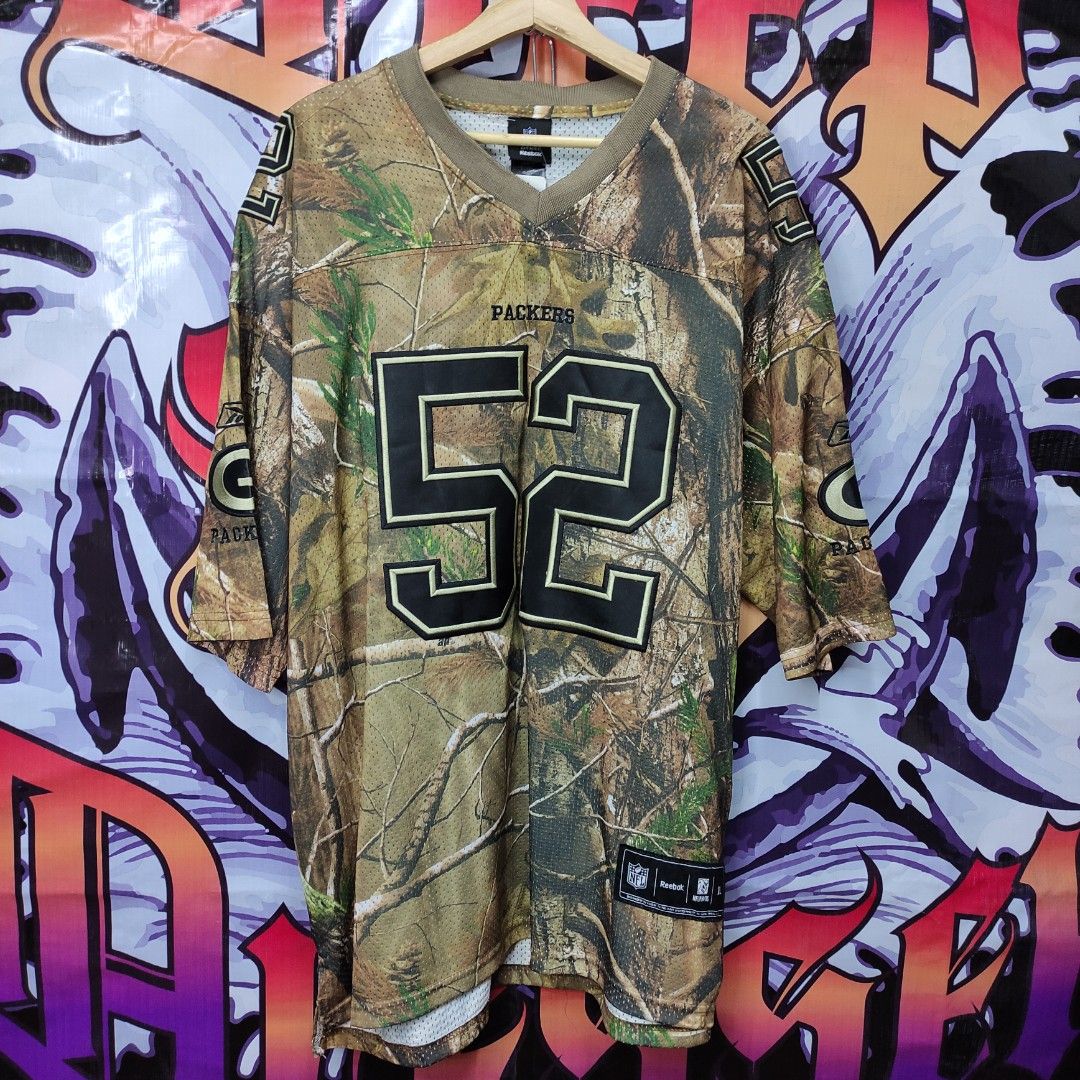 green bay packer camo jersey 