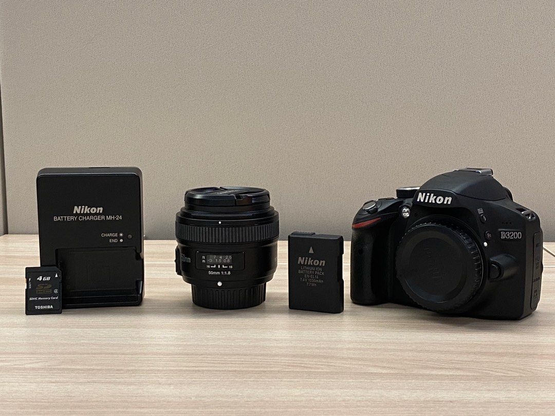 Nikon d3200 50mm 1.8 deals