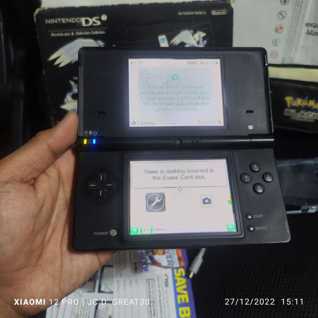 Collectible DSi Nintendo DSi Pokemon Black Limited Edition *Unused*, Video  Gaming, Video Game Consoles, Nintendo on Carousell
