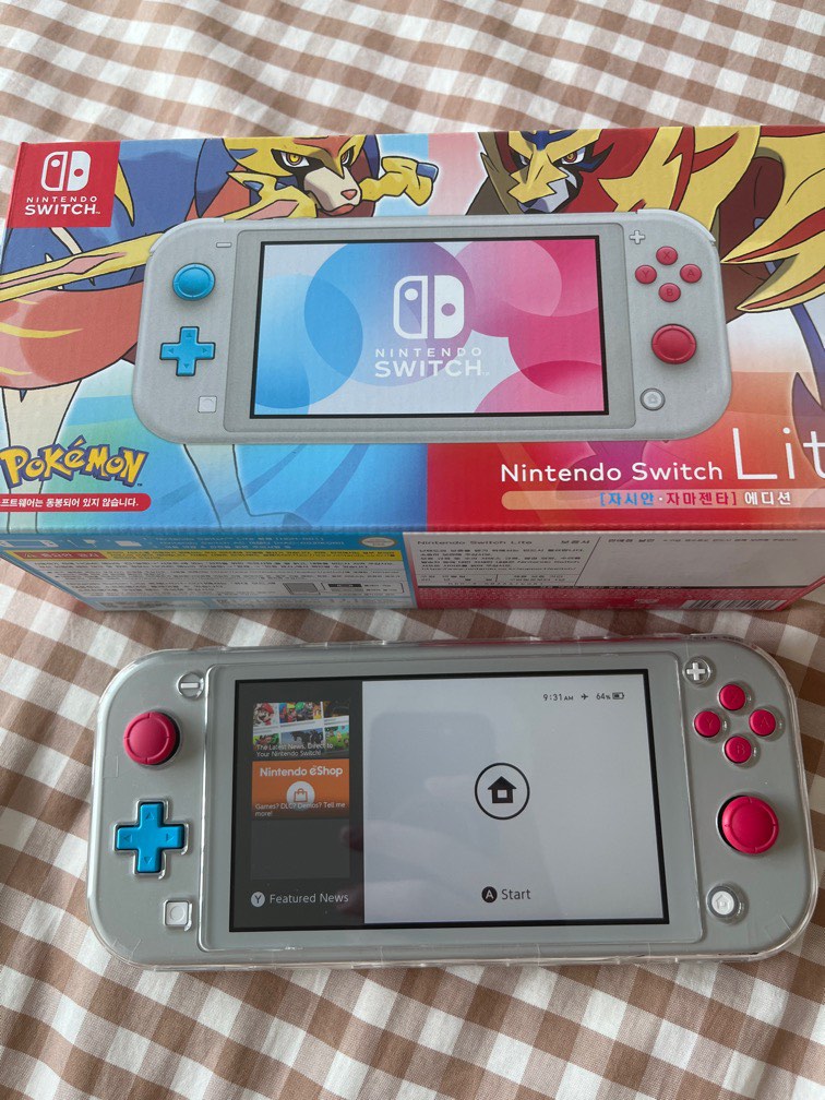 Nintendo Switch Lite Korean Set Video Gaming Video Game