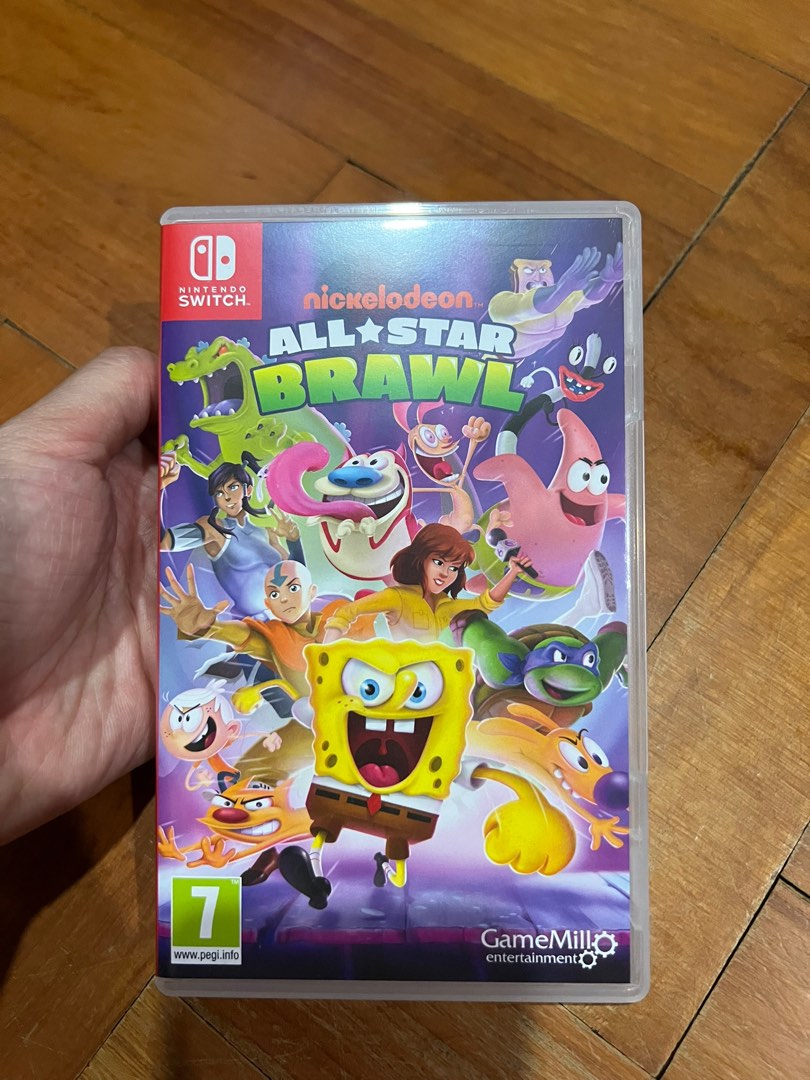 Nintendo Switch Nickelodeon All Star Brawl, Video Gaming, Video Games ...