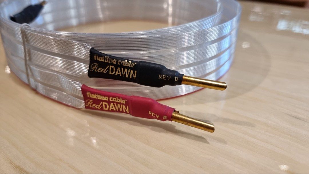 Nordost Red Dawn Speaker Cable 2m, Audio, Other Audio Equipment on Carousell