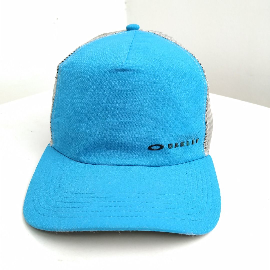 OAKLEY TRUCKER HAT SNAPBACK OUTDOOR SPORT USA AMERICANA BLUE