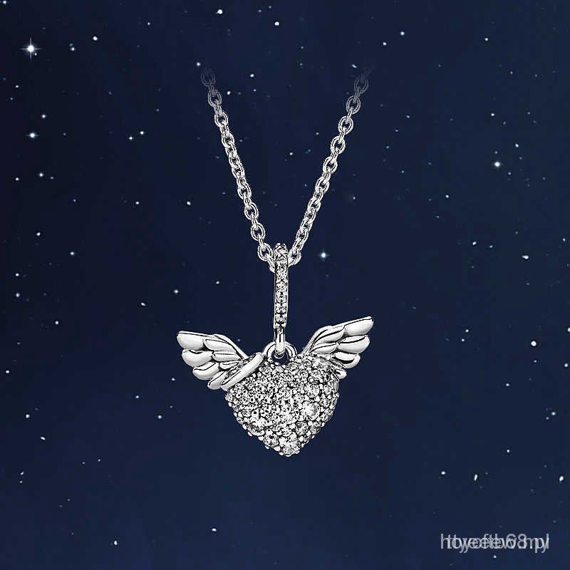 Genuine Pandora Angel Wing microsdxc Pave
