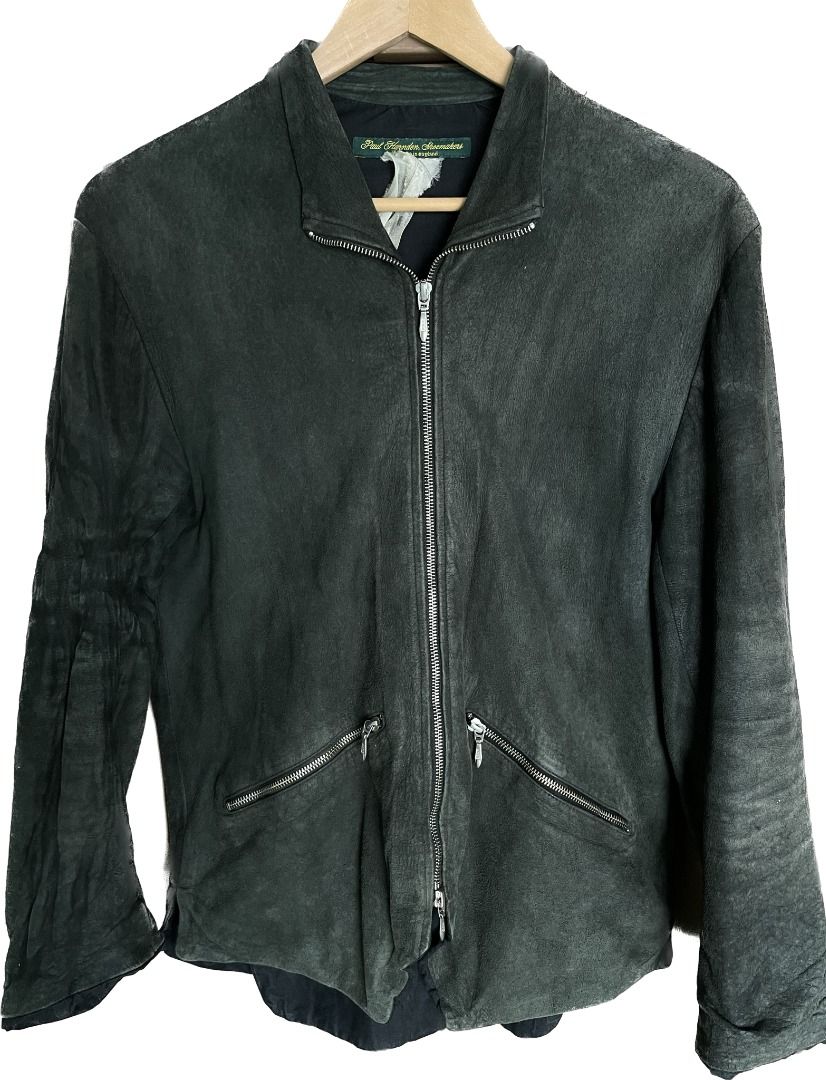 Paul Harnden Shoemakers Suede Jerkin Jacket XS men