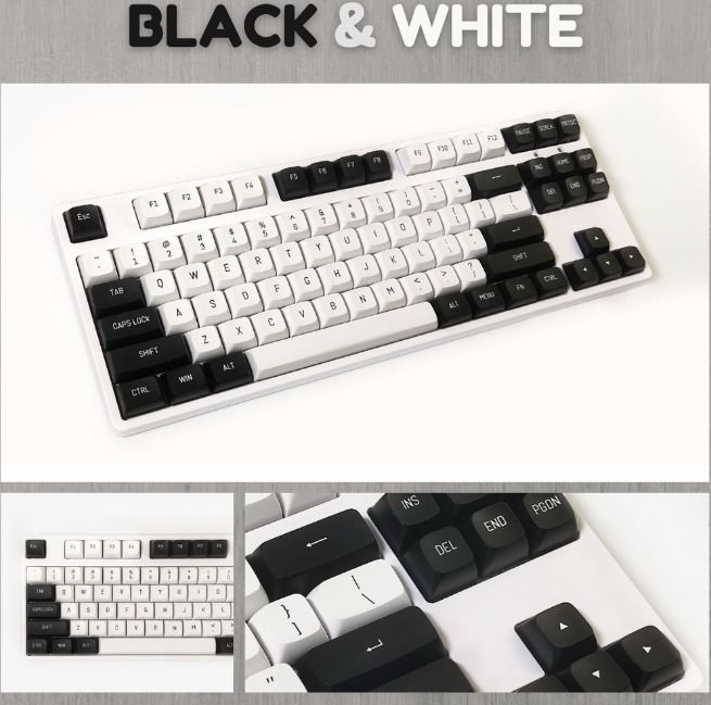 PBT Double Shot Keycap Set (149 Keys) - CSA Profile - Mechanical ...