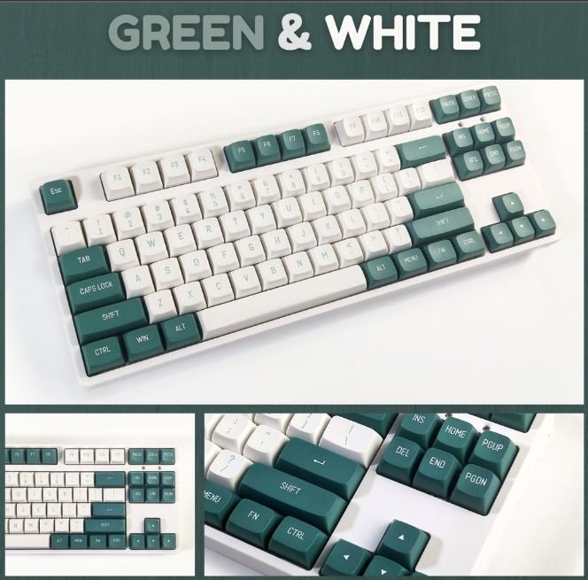 PBT Double Shot Keycap Set (149 Keys) - CSA Profile - Mechanical ...