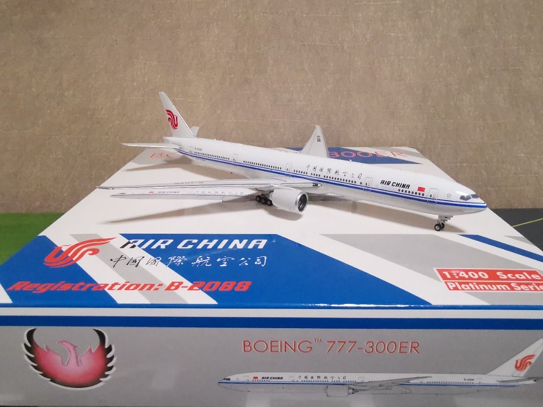 Phoenix 1:400 Air China 中國國際航空B777-300ER (B-2088) 飛機模型 ...