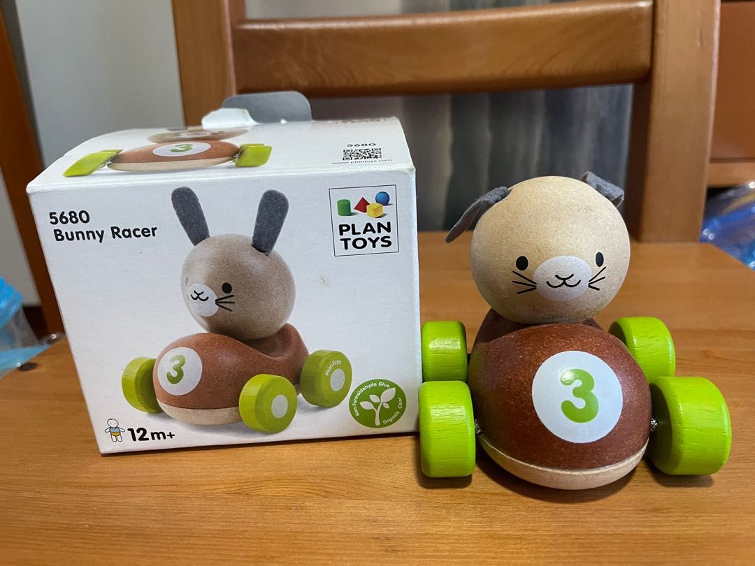 Plan toys bunny racer store
