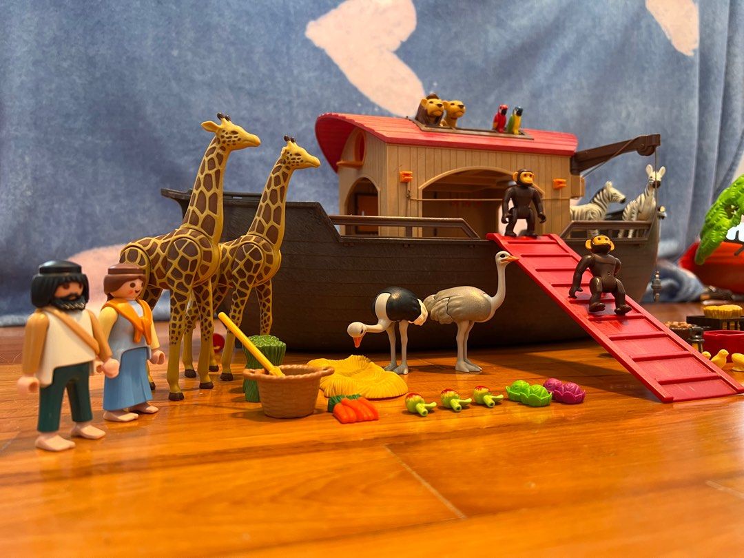 Playmobil Noah’s Arc (full set) RRP$177, Hobbies & Toys, Toys & Games ...