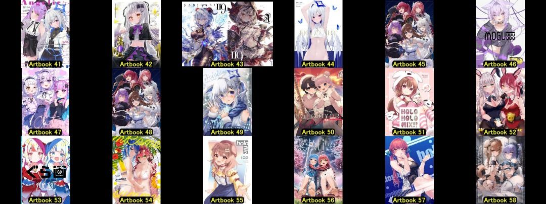  C101 Mega List Artbook Hololive Tapestry Mousepad Acrylic Stand B2 