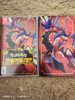 Pokemon Scarlet Switch with Steelcase
