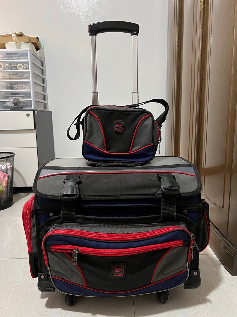 Preloved Sparky Kids Boys School Trolley Bag Babies Kids Going Out Other Babies Going Out Needs on Carousell