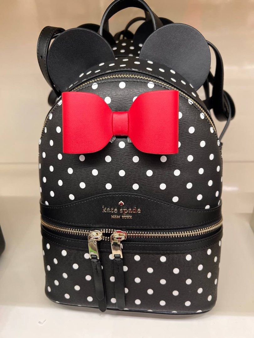 PREORDER) KATE SPADE X DISNEY MINNIE BACKPACK, Women's Fashion, Bags &  Wallets, Backpacks on Carousell