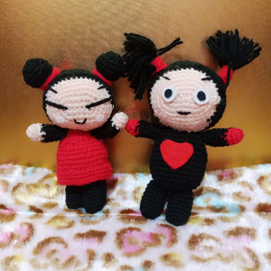 Pucca & Garu Crochet (Category: Handmade Craft) located in Sorsogon. Submitted by mizchelleochave-61031 (Listing ID 1205832638, Image 1). Description: sold as set 6inches.