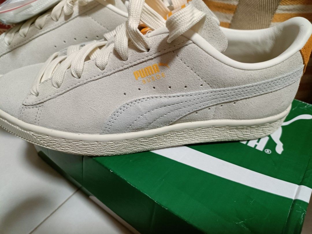 All white clearance puma suede