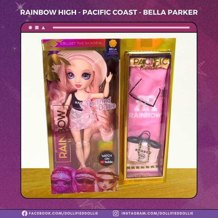 Rainbow High Poppy RAINBOW HIGH BELLA Parker Pacific Coast