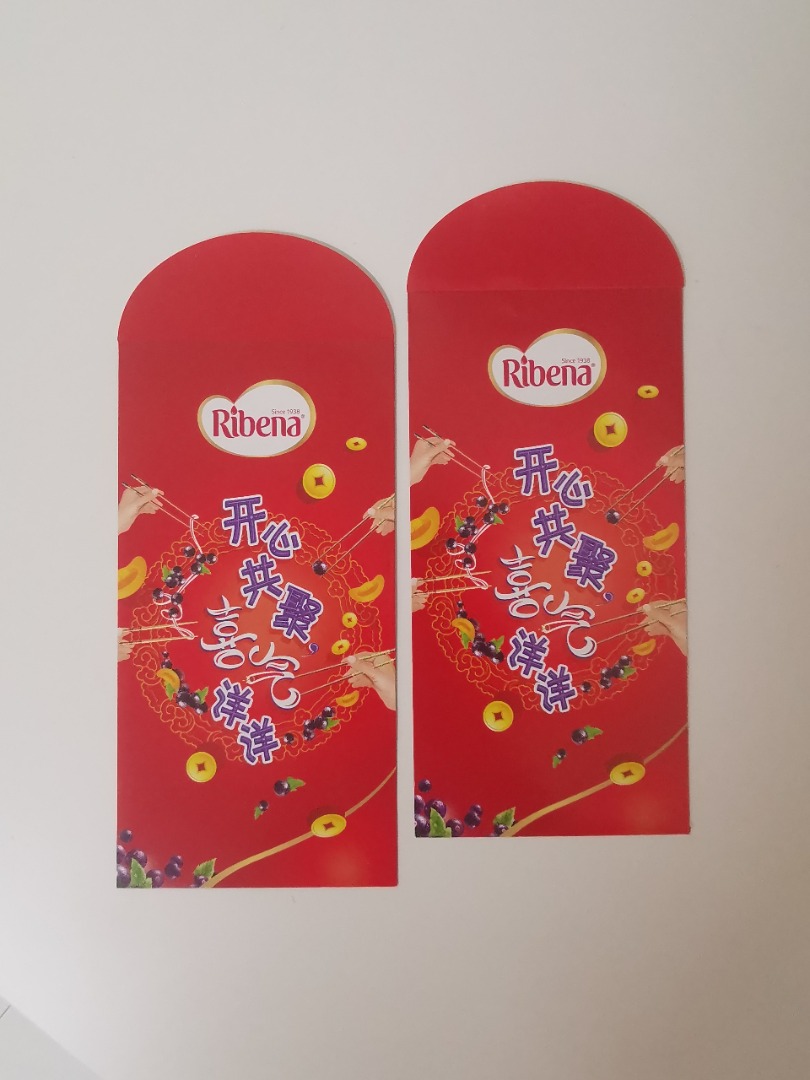 Ribena Red Packets / Ang Pow / Ang Bao / Hong Bao, Hobbies & Toys ...