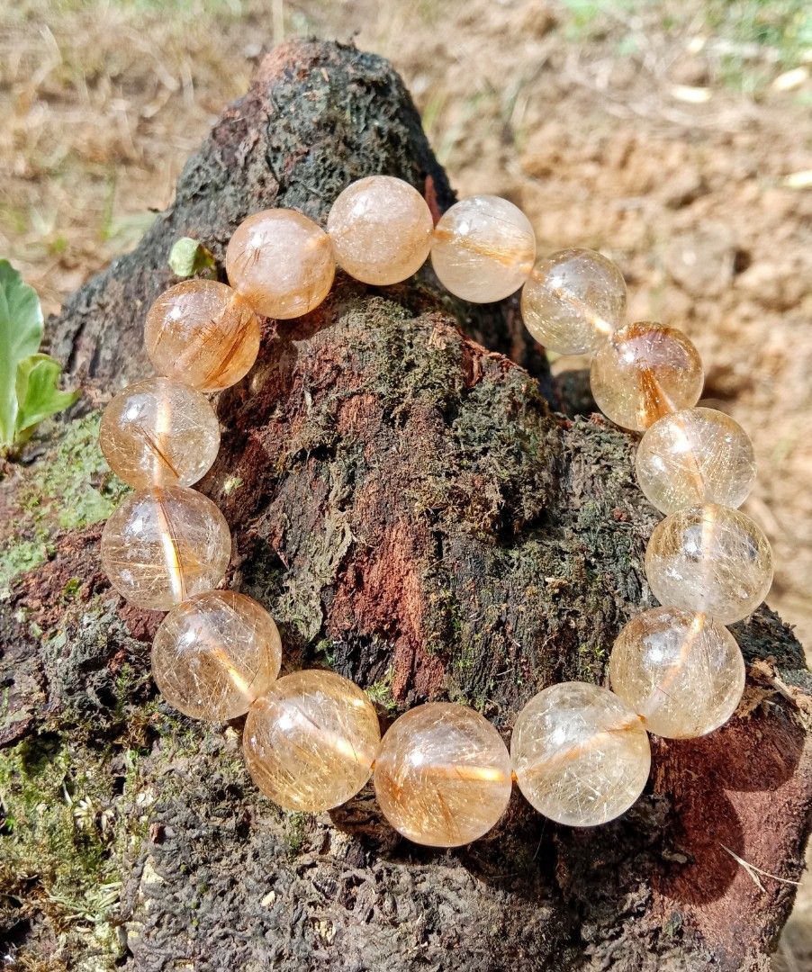 Rutilated quartz new arrivals bracelet price