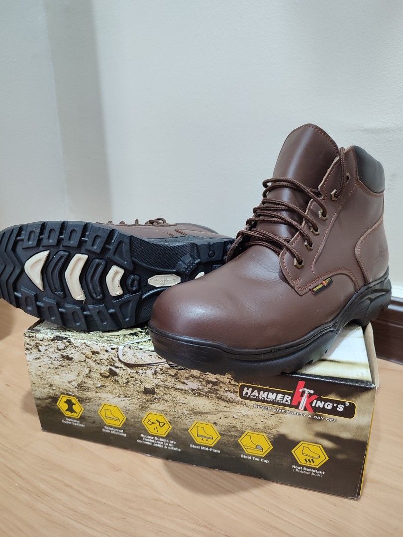 Safety Boot / Kasut Hammer King's, Men's Fashion, Footwear, Casual ...