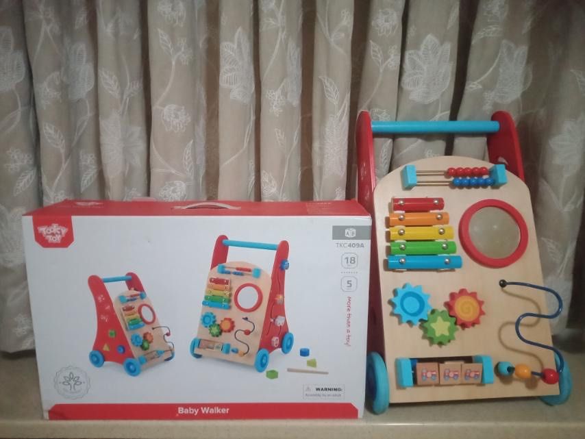 Super Sale Like New Tooky Toy Baby Walker Babies Kids Infant Playtime on Carousell