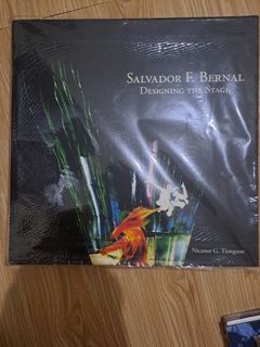 Vintage Theater Culture Arts Philippines Book SALVADOR F. BERNAL Designing the Stage Book