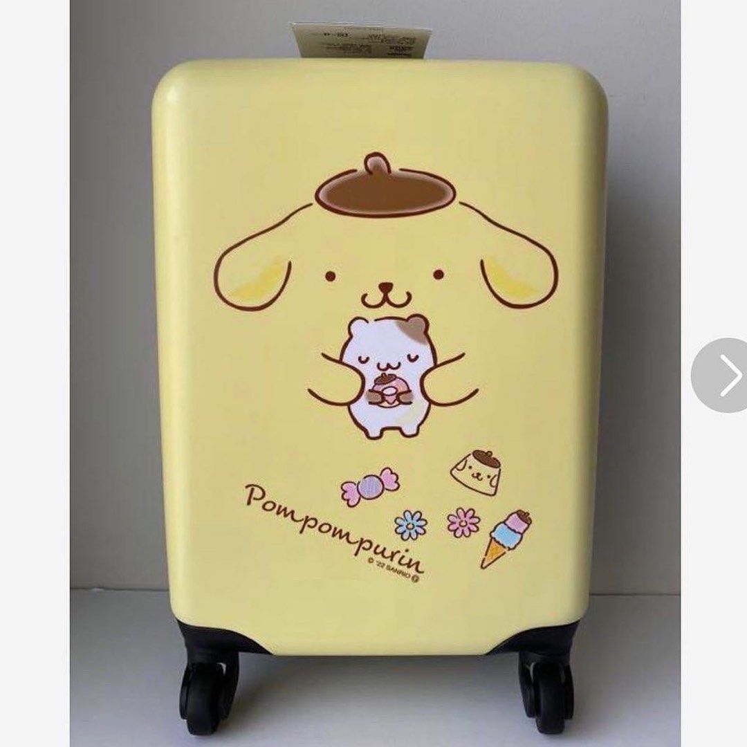 Sanrio Pompompurin Luggage, Hobbies & Toys, Travel, Luggage on Carousell