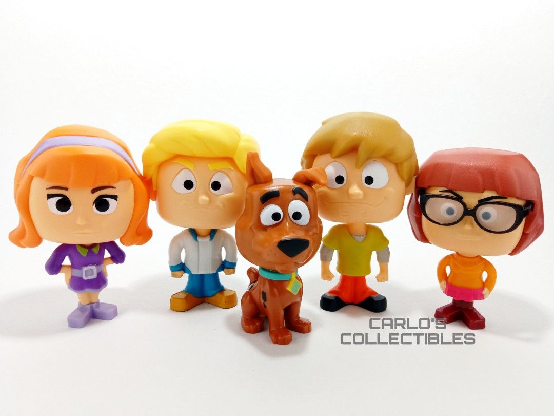 Scooby-doo and Friends Bobbleheads Mcdonald's Happy Meal Toys, Hobbies ...