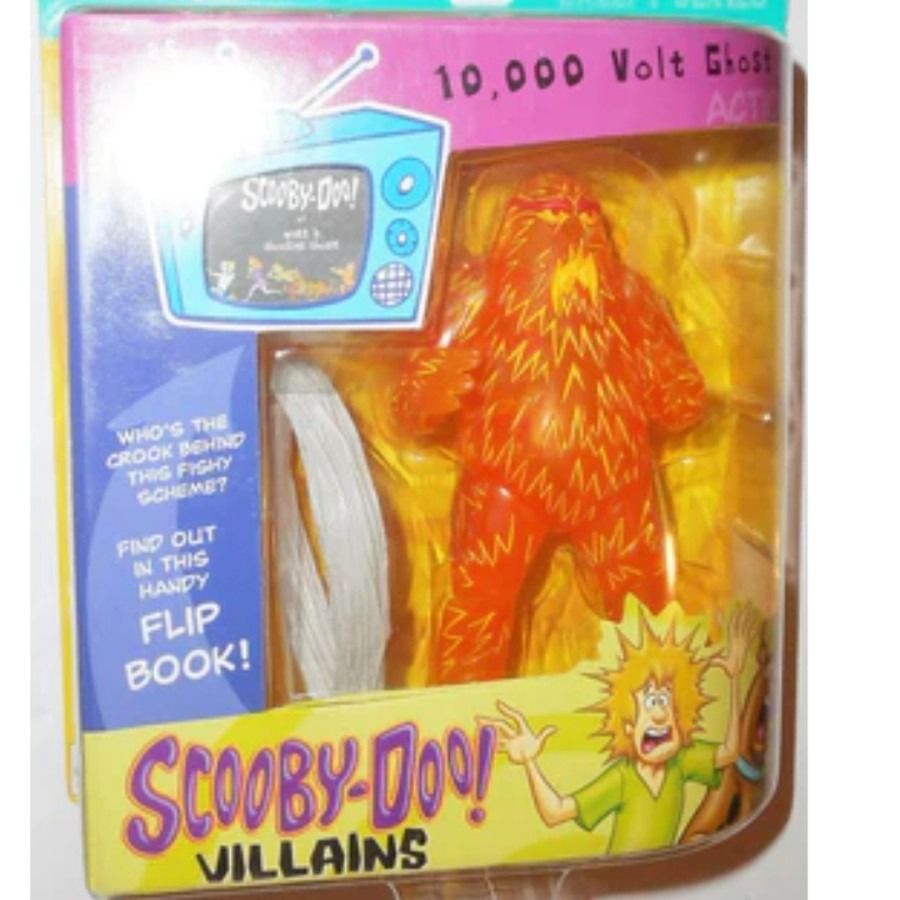 ScoobyDoo Villains 10000 Volt Ghost action figure original, Toys & Collectibles, Mainan di