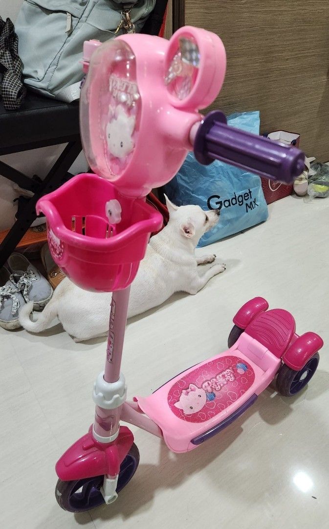 Scooter, ikea table and chair and bed rail, Sports Equipment, Sports