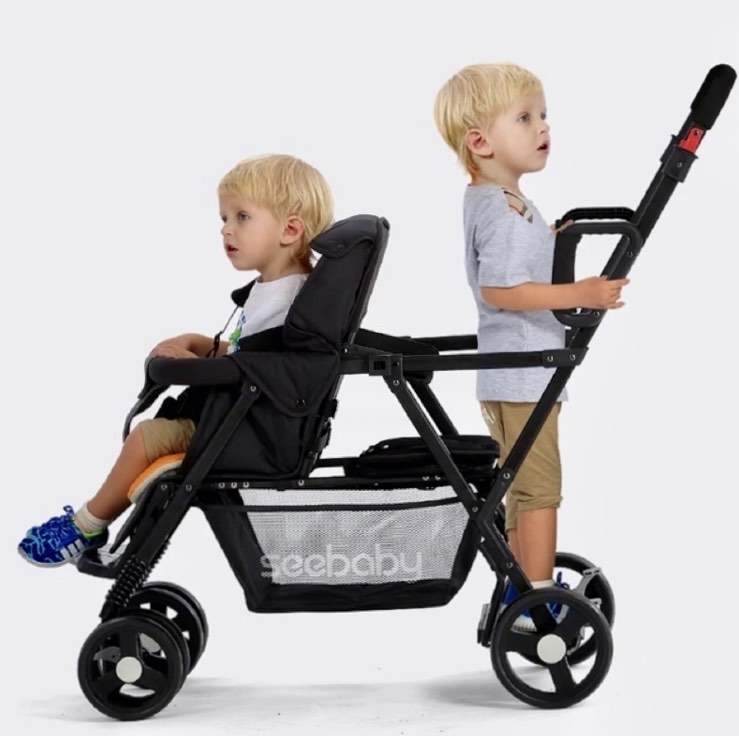Seebaby double stroller deals t22 review