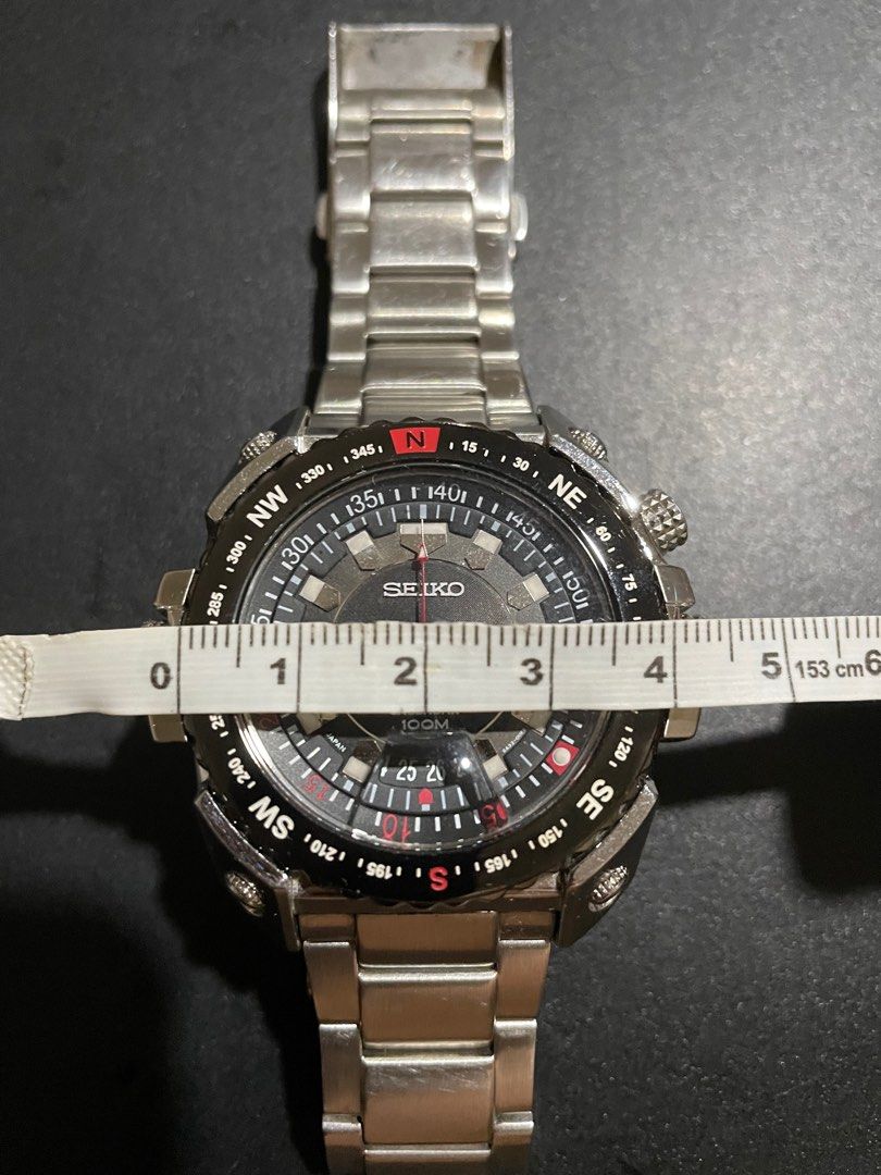 QUARTZ VINTAGE Perpetual Calendar Seiko Quartz 6A32 00E0 Men #39 s Fashion