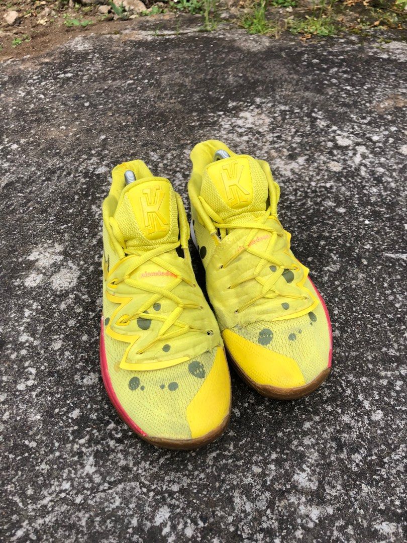 Sepatu Nike Kyrie 5 Spongebob Squarepants Second Ori Fesyen Pria