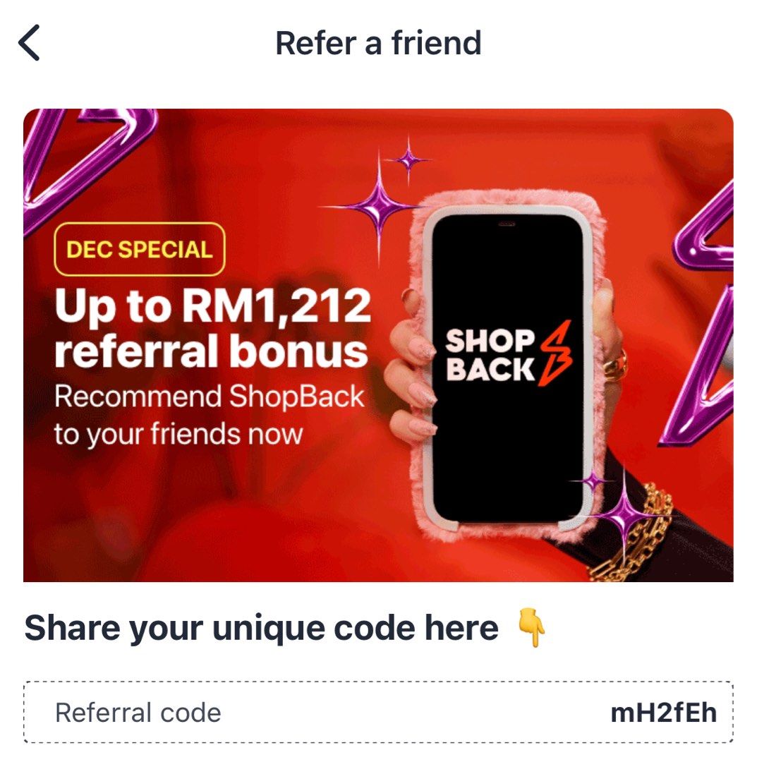 Shopback new user promo sales