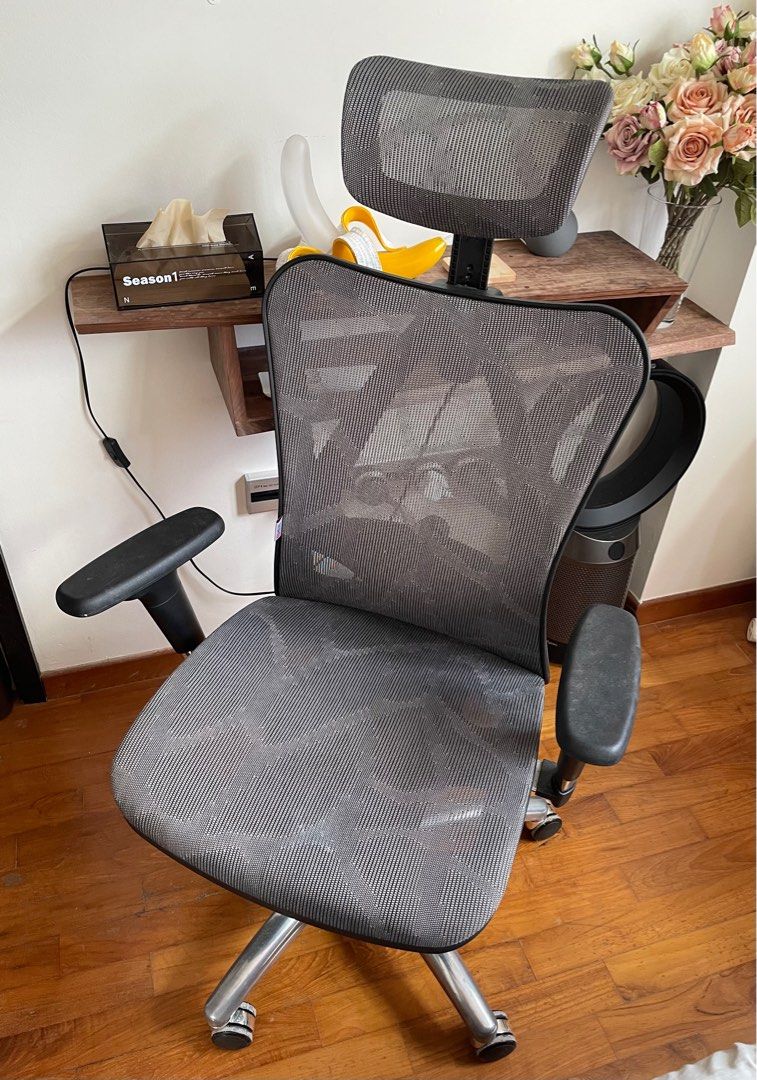 Sihoo M57 Mesh Ergonomic Office Chair, Furniture & Home Living