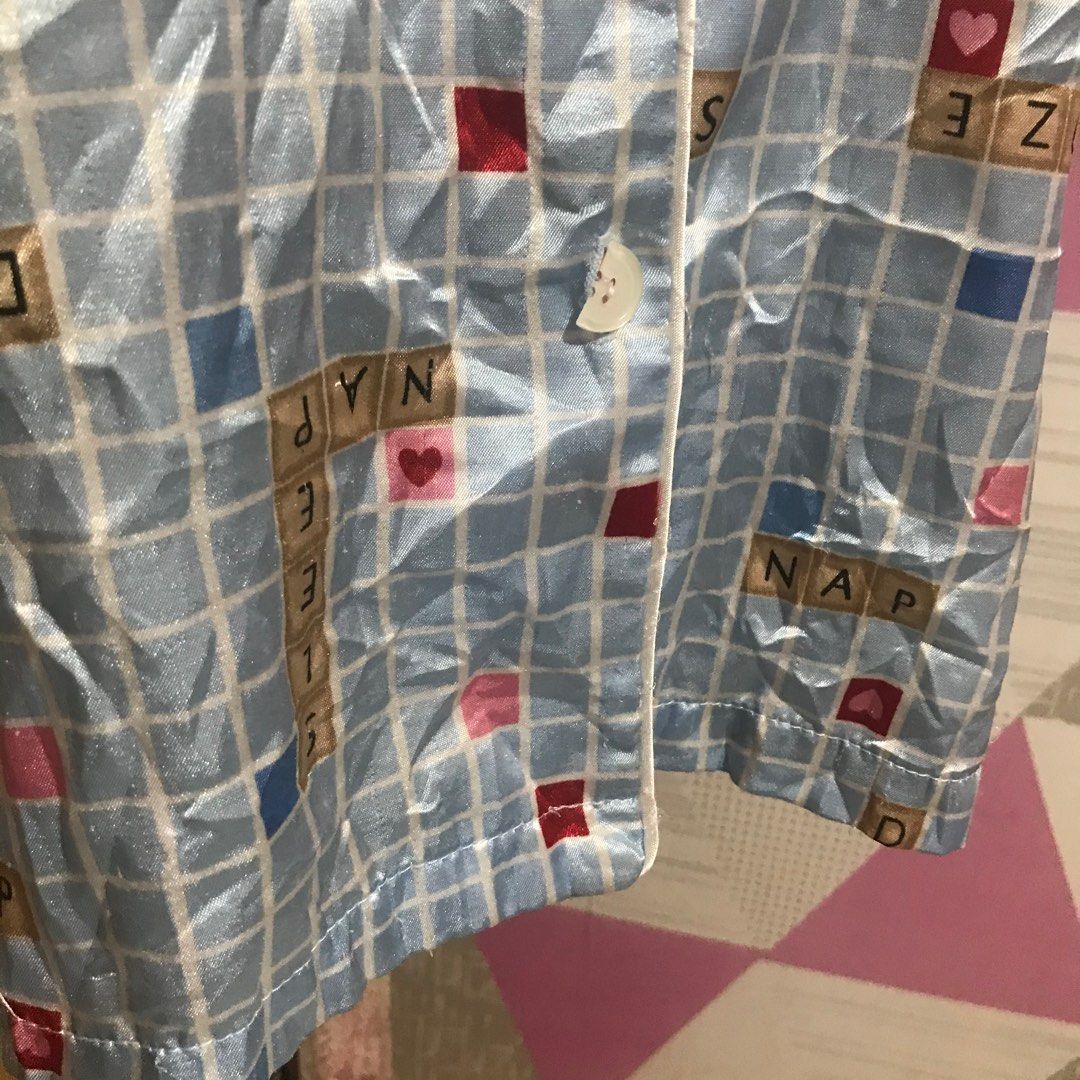 Silk Pambahay Pantulog (Category: Undergarments & Loungewear) located in Pasig City. Submitted by closetnigastadora (Listing ID 1205761754, Image 3). Description: No flaw 💓.